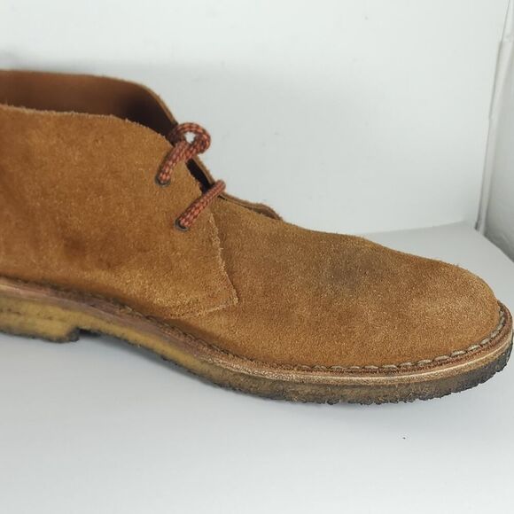 Astroflex Men’s US11 EU44 Brown Suede Leather Gum Soles Lace-Up Chukka Boots main image 6